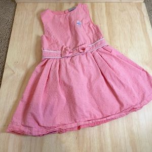 Pink Open Back Dress